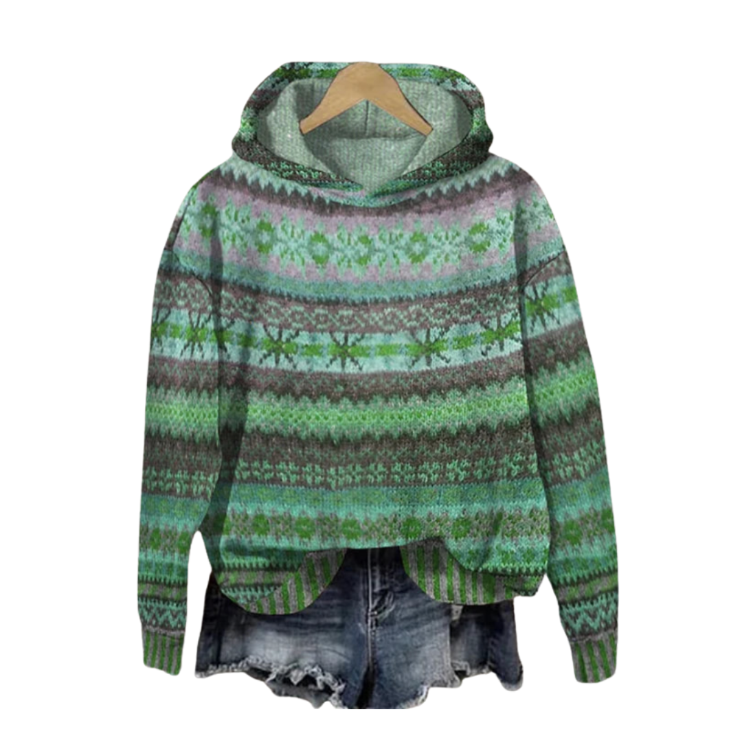 Liora | Essential Pattern Hoodie