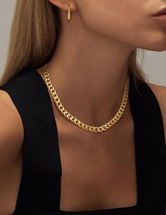 Chunky Kette Halskette für Damen – Modisches Statement Accessoire