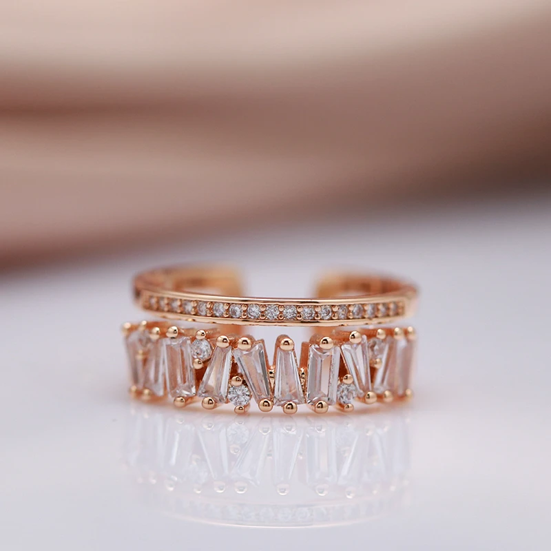 Eleganter Kronenring