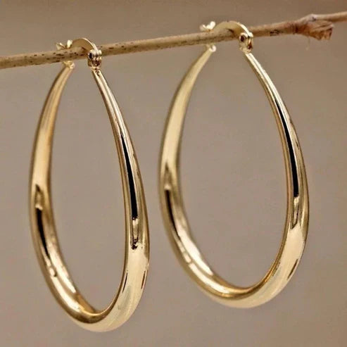 Elegante Ohrringe in Ovalform für Damen
Glänzende geschwungene Creolen für zeitlosen Chic
Modische Tropfenform Ohrringe für jeden Anlass