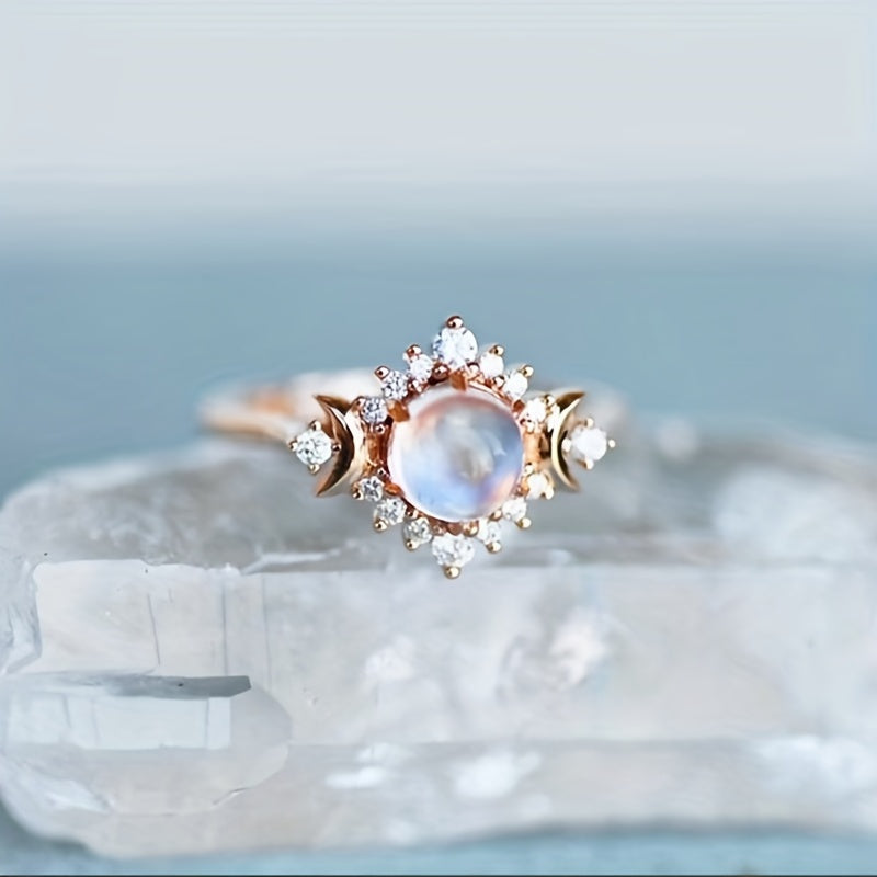 Eliza-Ring mit Mondstein