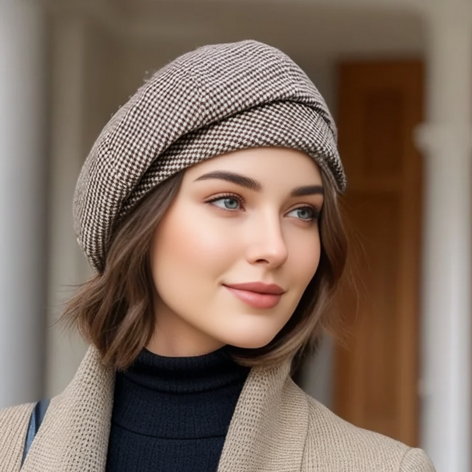 Zilla | Modische Damen-Baskenmütze