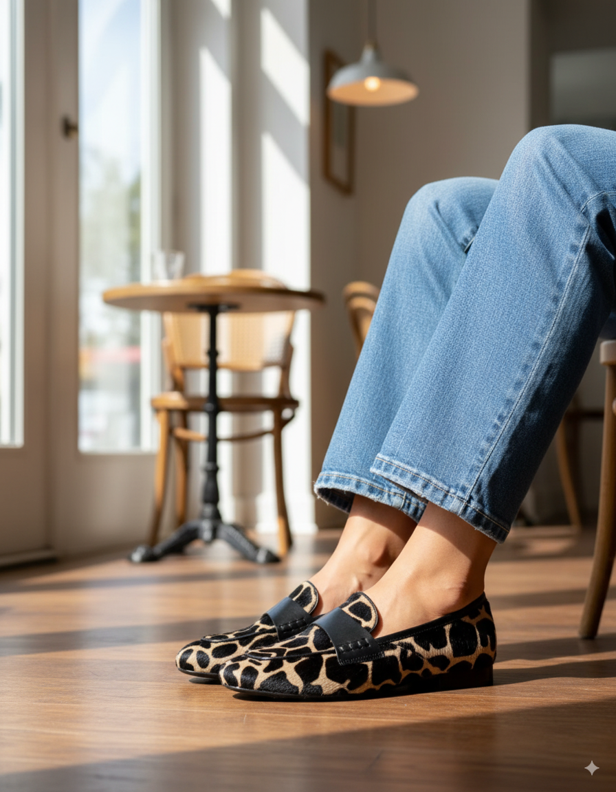 Siena | Leopard Loafers