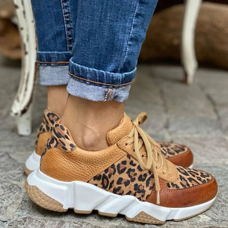 Savanna | Stylische Sneaker im Leoparden-Print