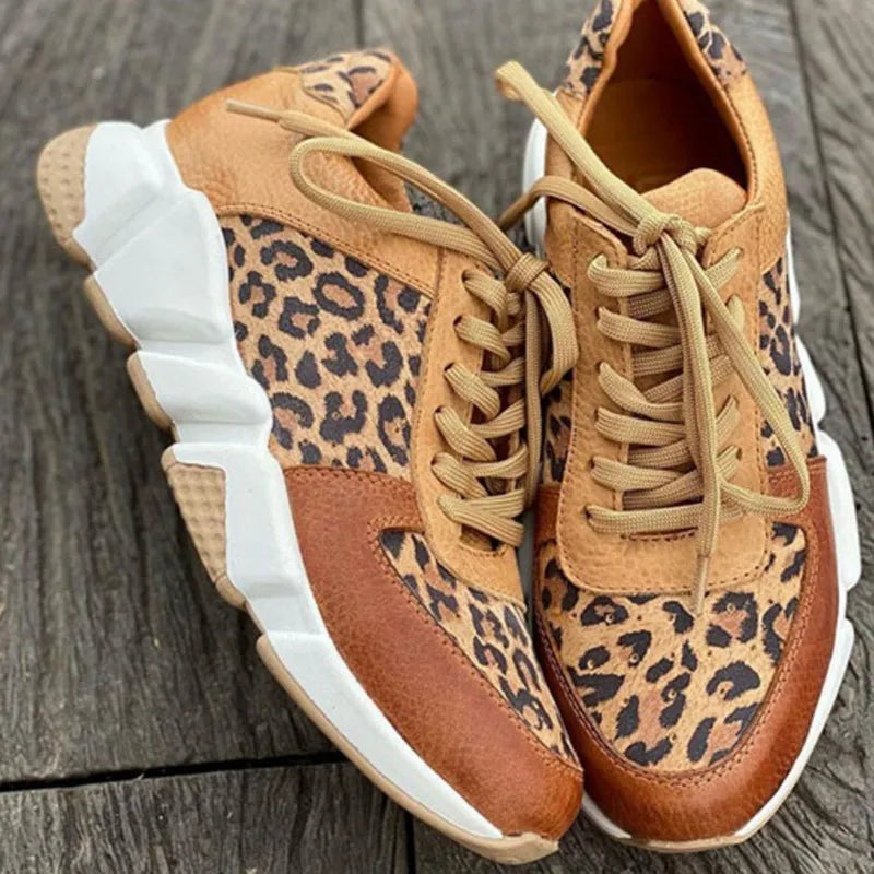 Savanna | Stylische Sneaker im Leoparden-Print