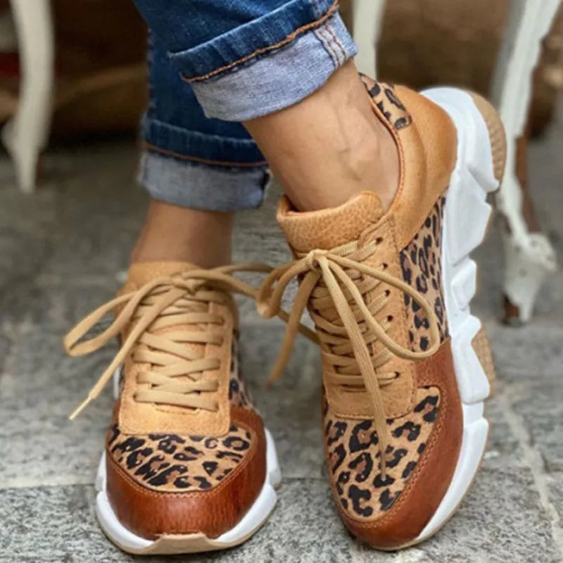 Savanna | Stylische Sneaker im Leoparden-Print