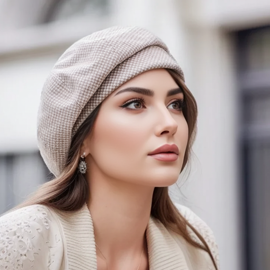 Zilla | Modische Damen-Baskenmütze