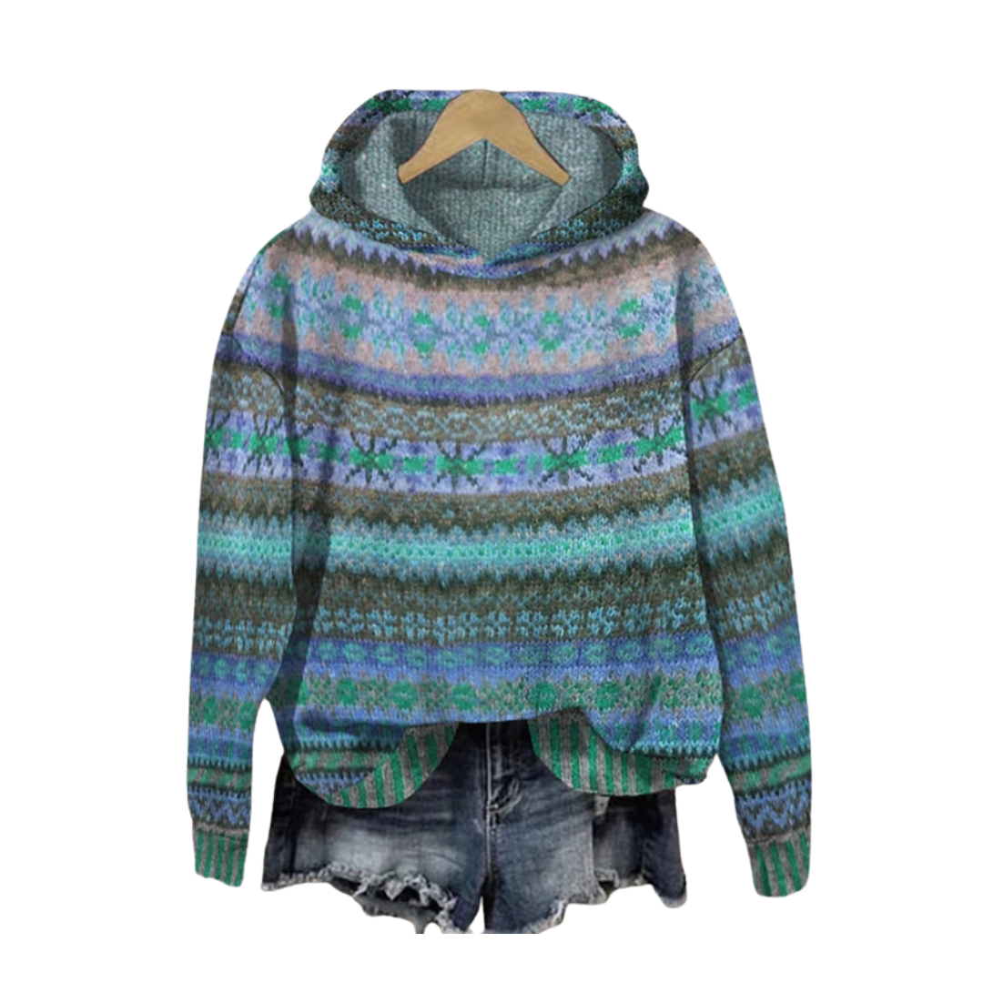 Liora | Essential Pattern Hoodie