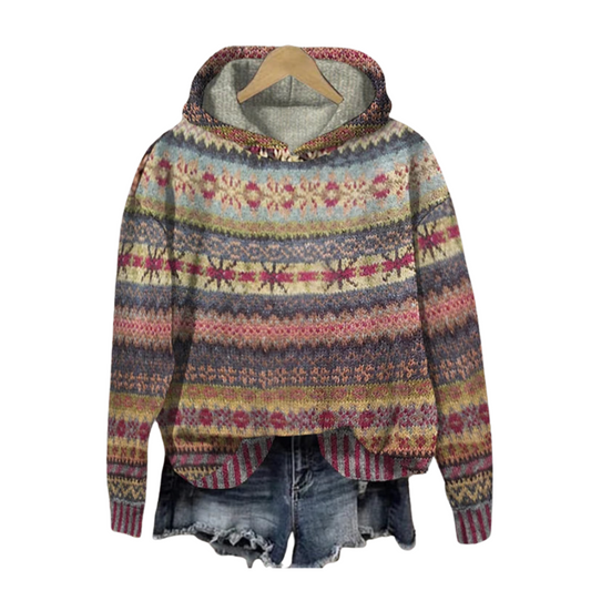 Liora | Essential Pattern Hoodie