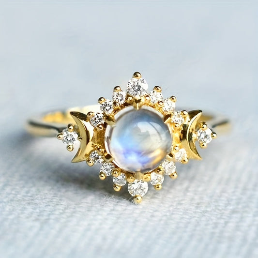 Eliza-Ring mit Mondstein
