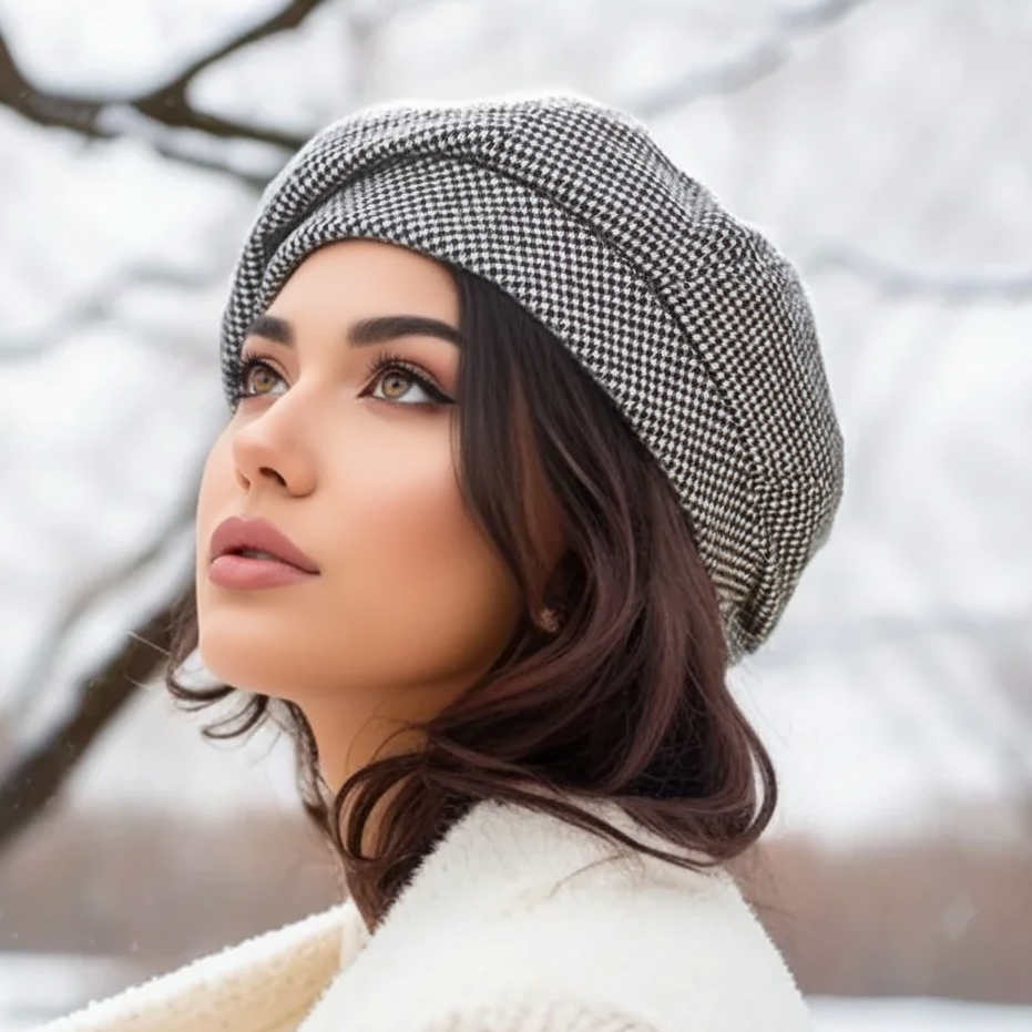 Zilla | Modische Damen-Baskenmütze