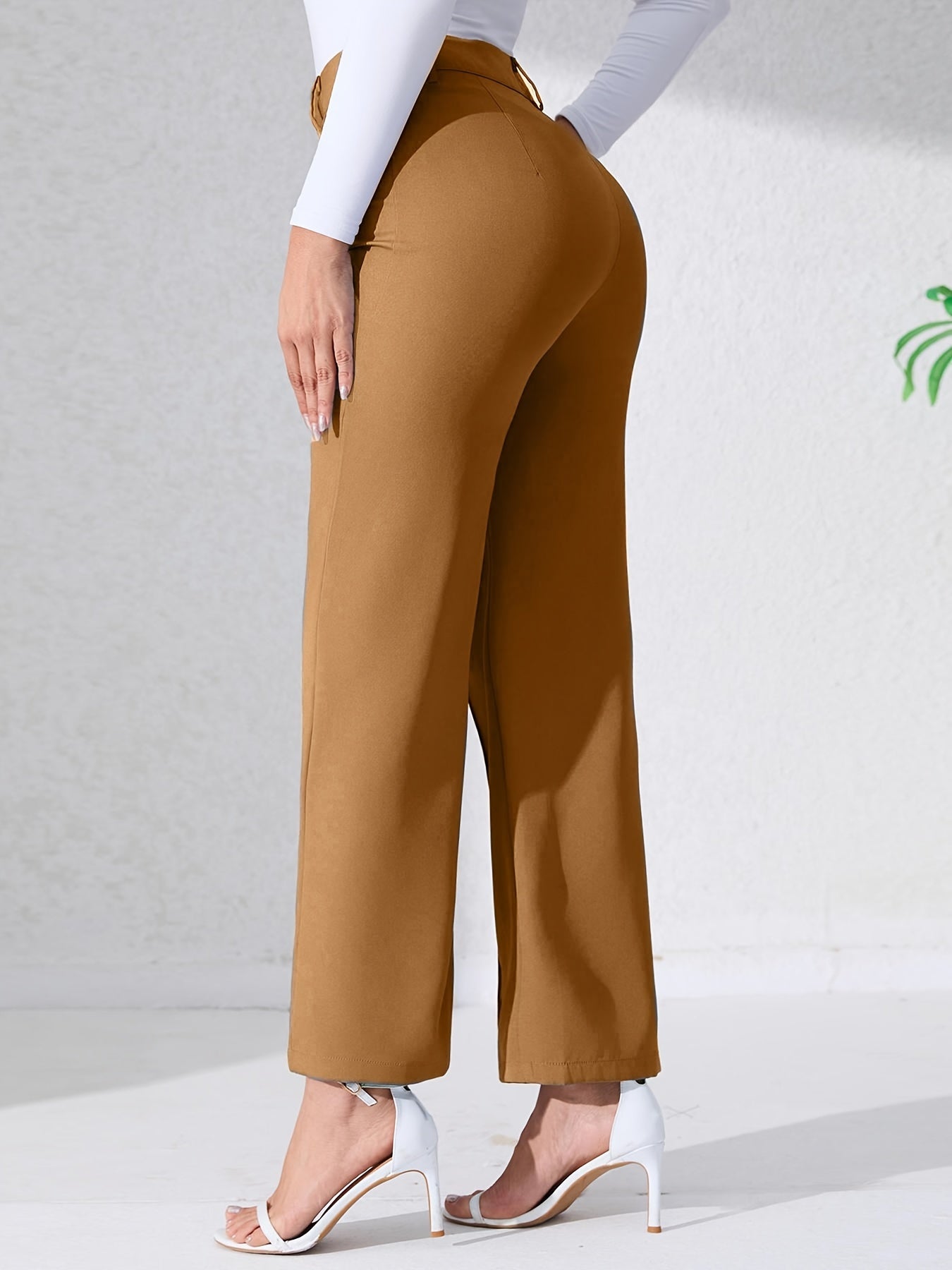 Seraphina | Weit geschnittene High Waist Hose