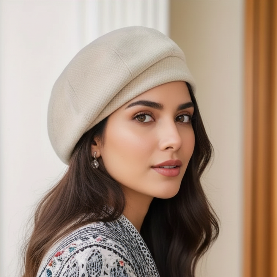 Zilla | Modische Damen-Baskenmütze