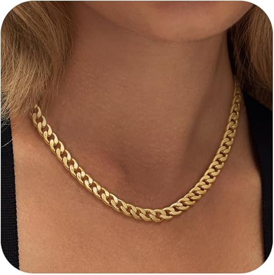 Chunky Kette Halskette für Damen – Modisches Statement Accessoire