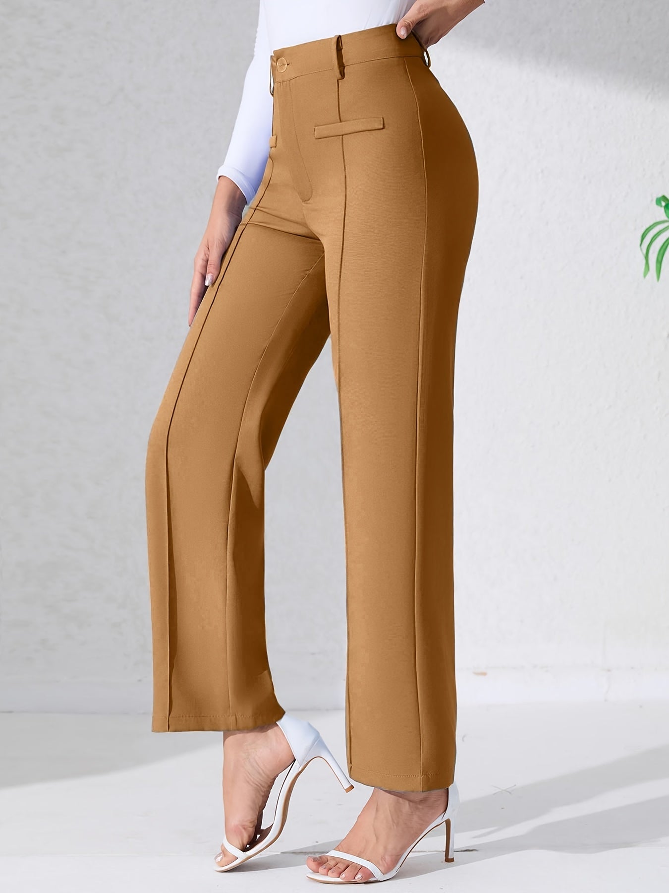 Seraphina | Weit geschnittene High Waist Hose