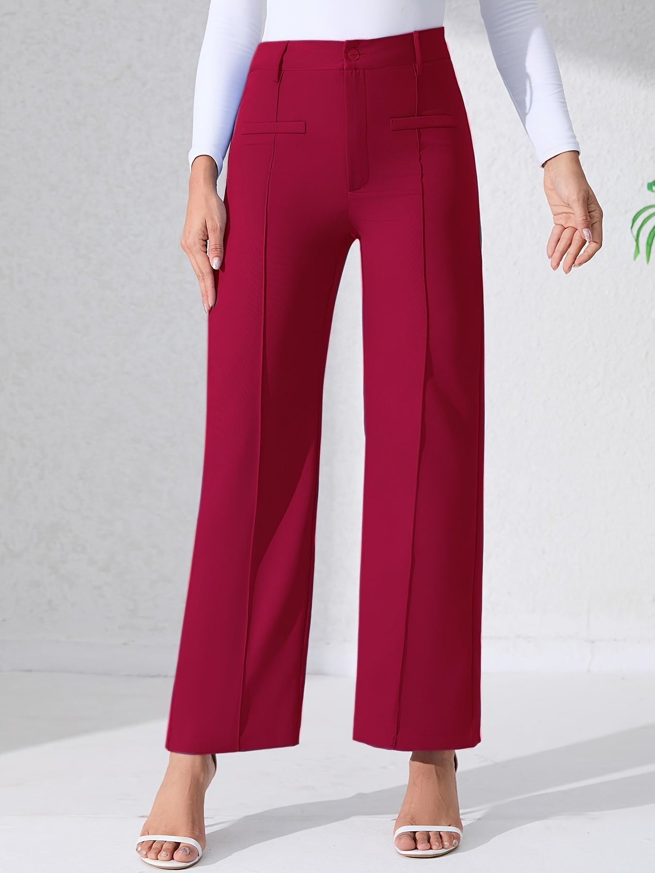 Seraphina | Weit geschnittene High Waist Hose