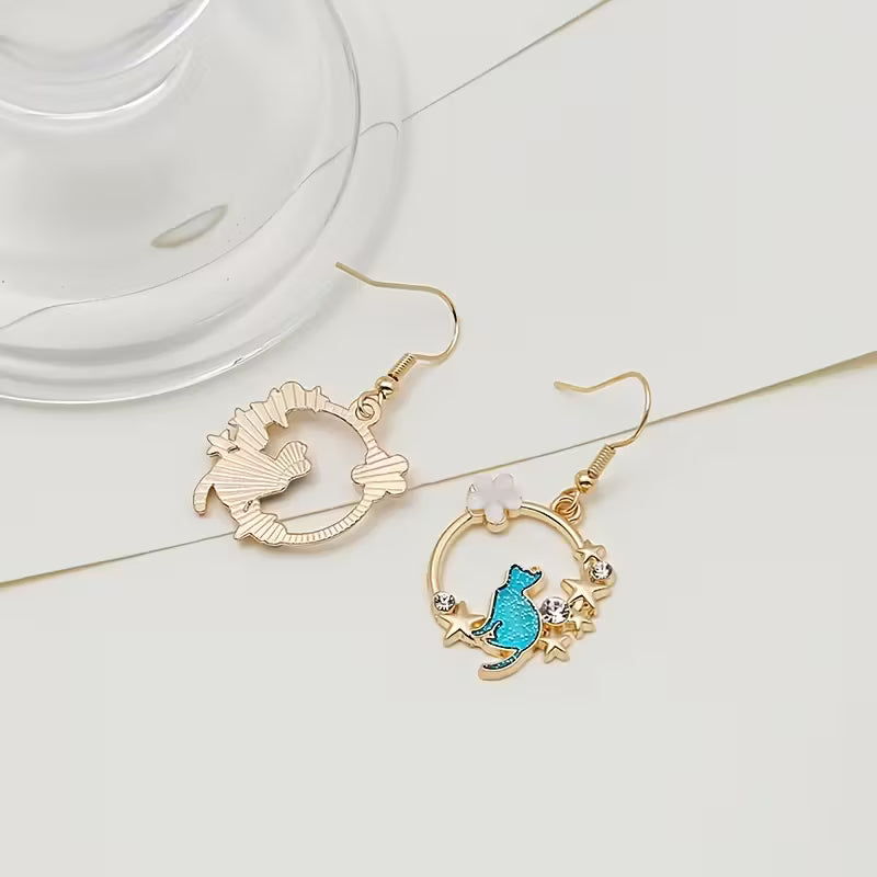 LunaCat™ – Funkelnde Katzen-Ohrringe