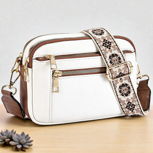 Mireille | Elegante Leder-Umhängetasche