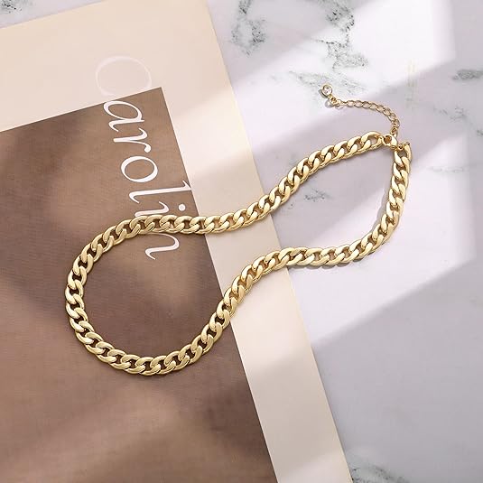 Chunky Kette Halskette für Damen – Modisches Statement Accessoire