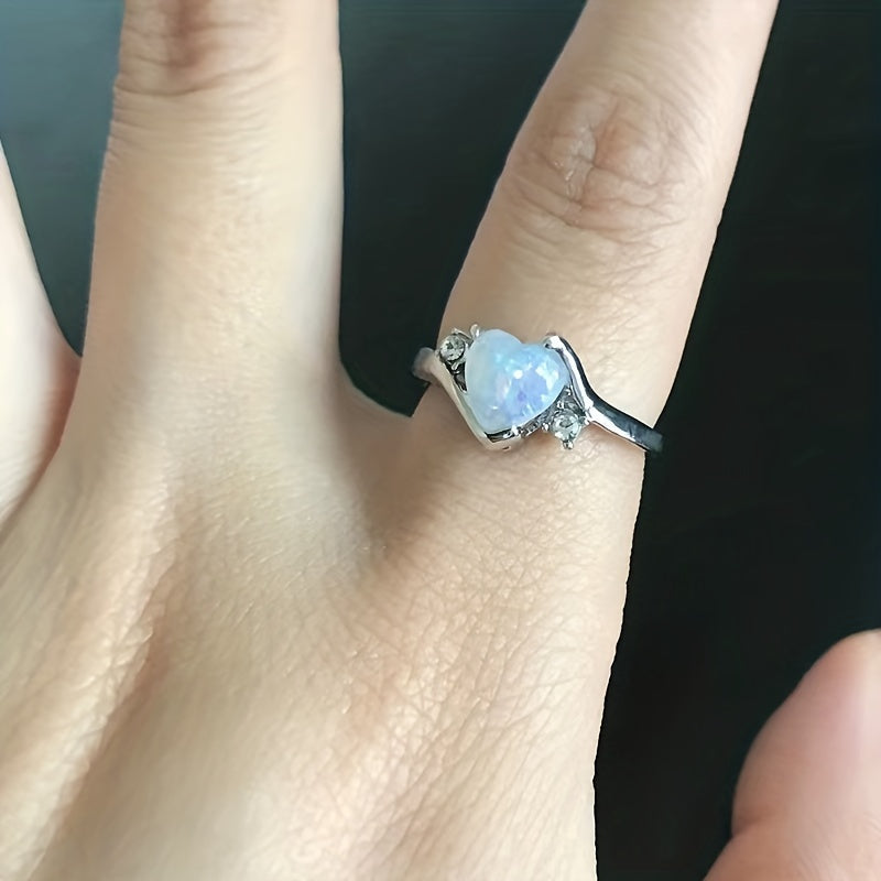 Stella-Ring mit Mondstein