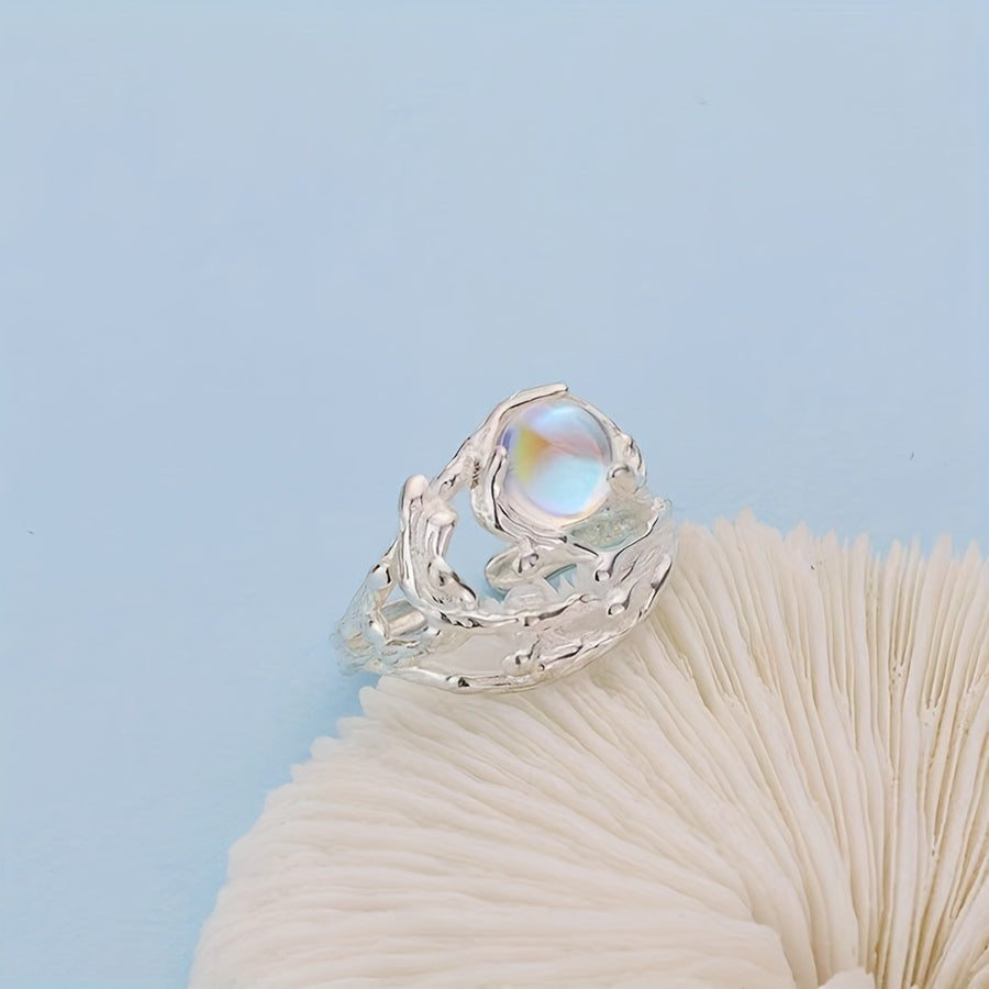 Teresa-Ring mit Mondstein