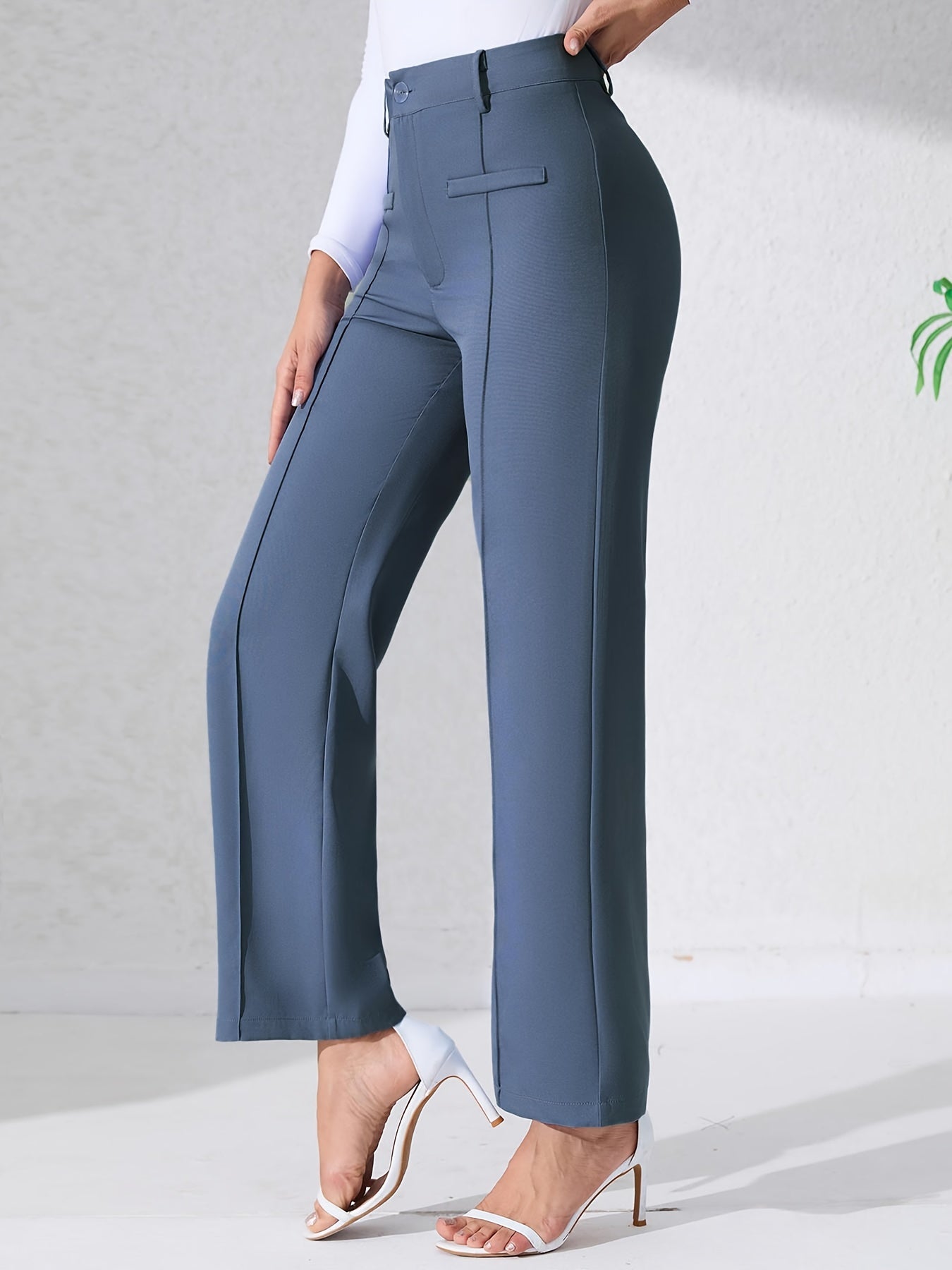 Seraphina | Weit geschnittene High Waist Hose