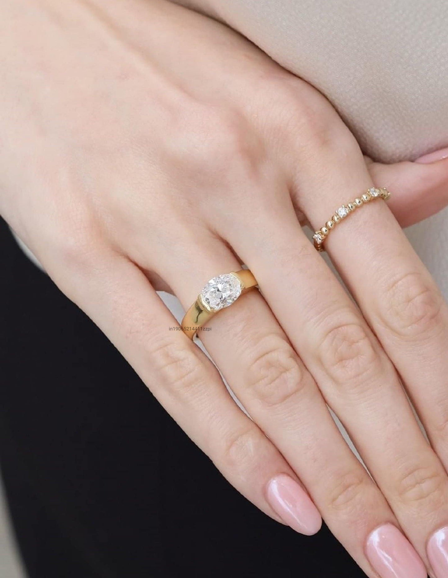 Vintage-Ring mit Zirkonia – Zeitlose Eleganz