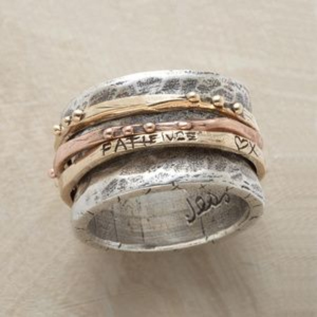 Zweifarbiger Vintage-Ring