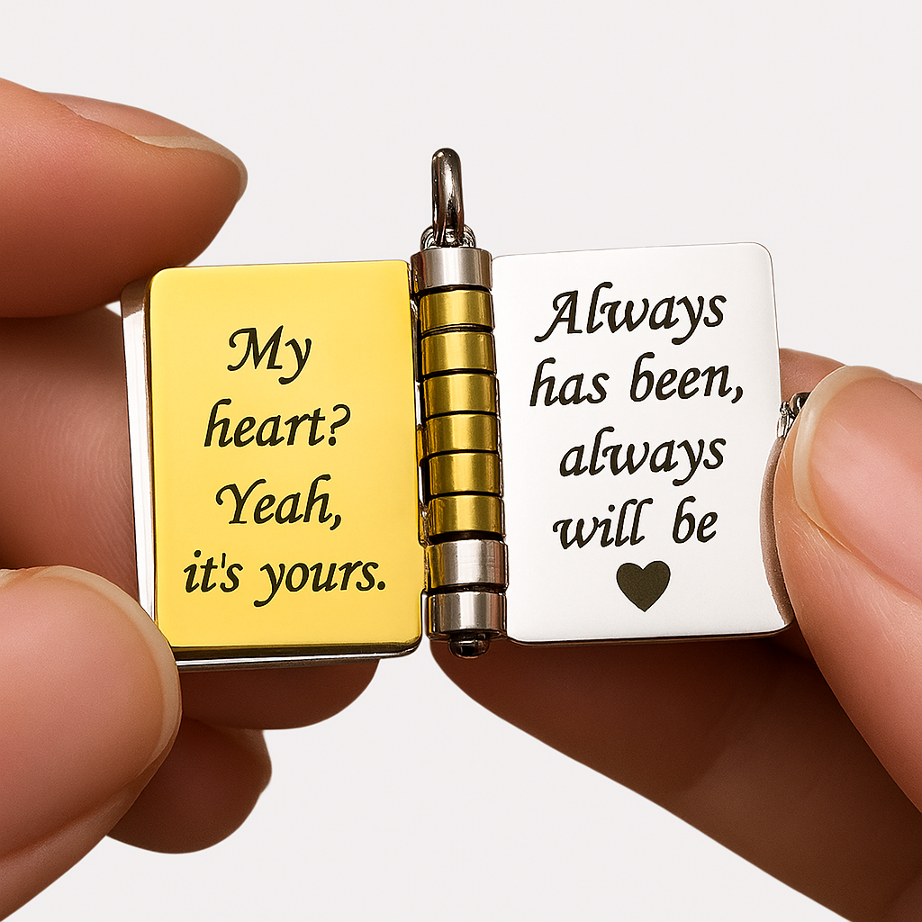 My Love Necklace | Ein Brief an meine große Liebe, den sie für immer bei sich trägt
