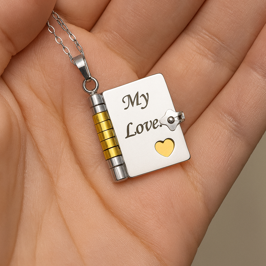 My Love Necklace | Ein Brief an meine große Liebe, den sie für immer bei sich trägt