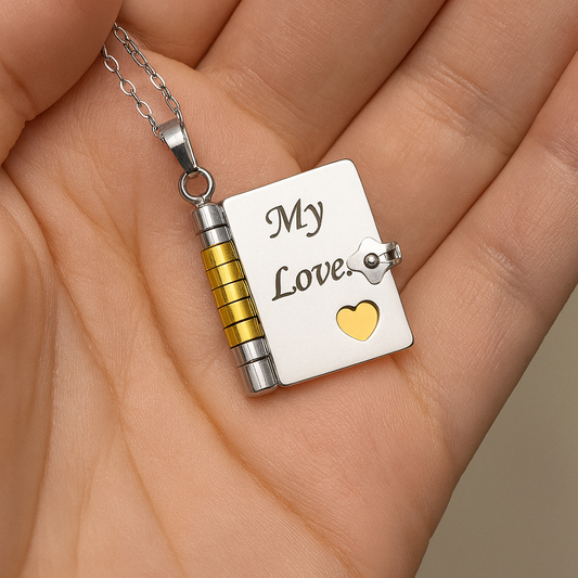 My Love Necklace | Ein Brief an meine große Liebe, den sie für immer bei sich trägt