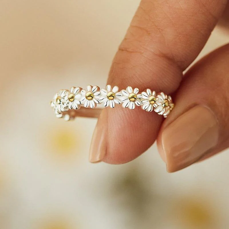 Vintage Spiralring mit Zirkonia