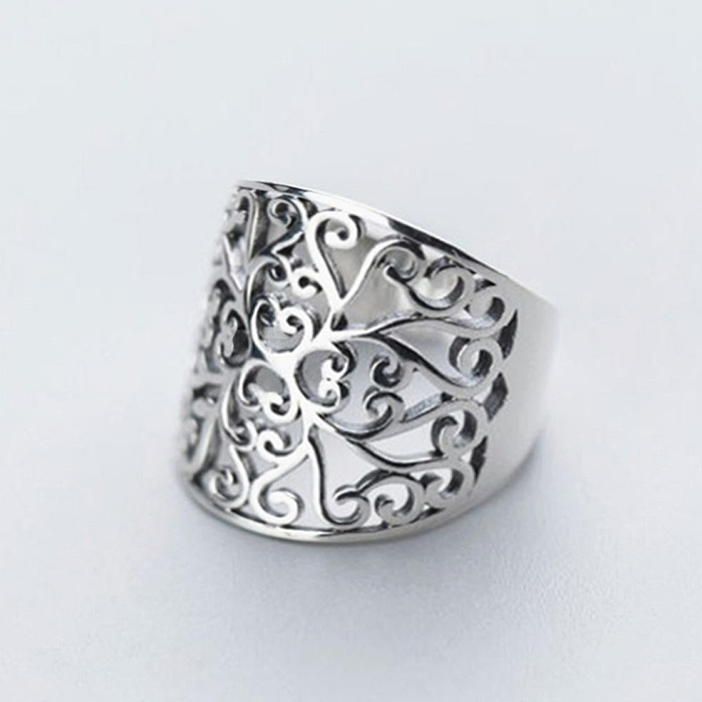 Vintage-Herz-Design-Ring