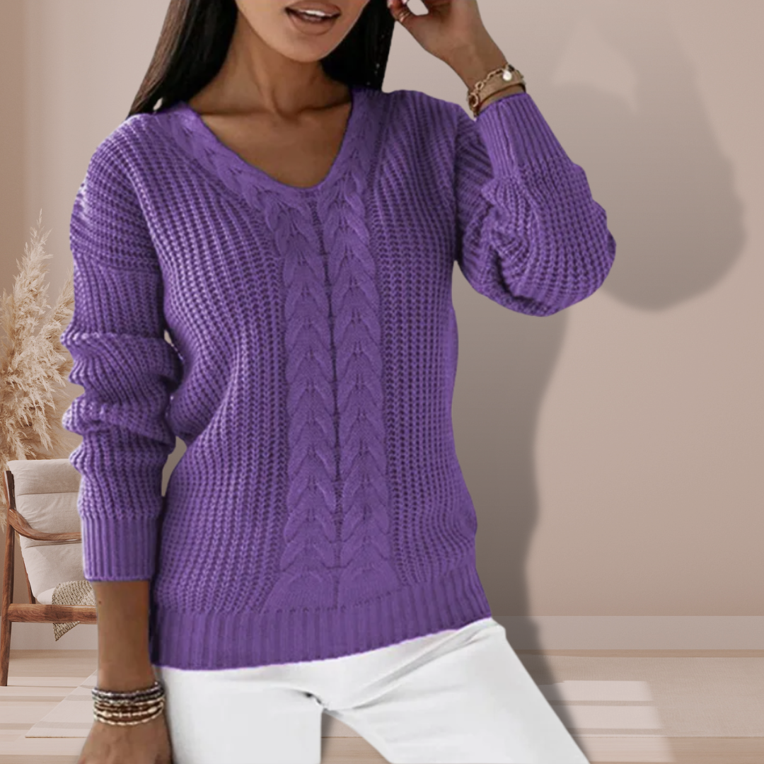 LEONA | Weicher Strickpullover