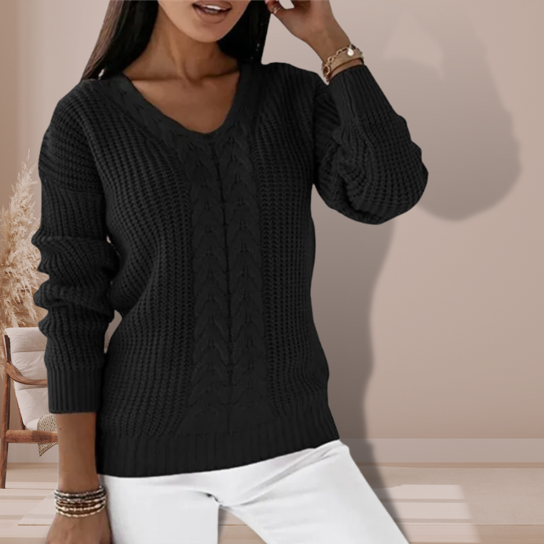 LEONA | Weicher Strickpullover