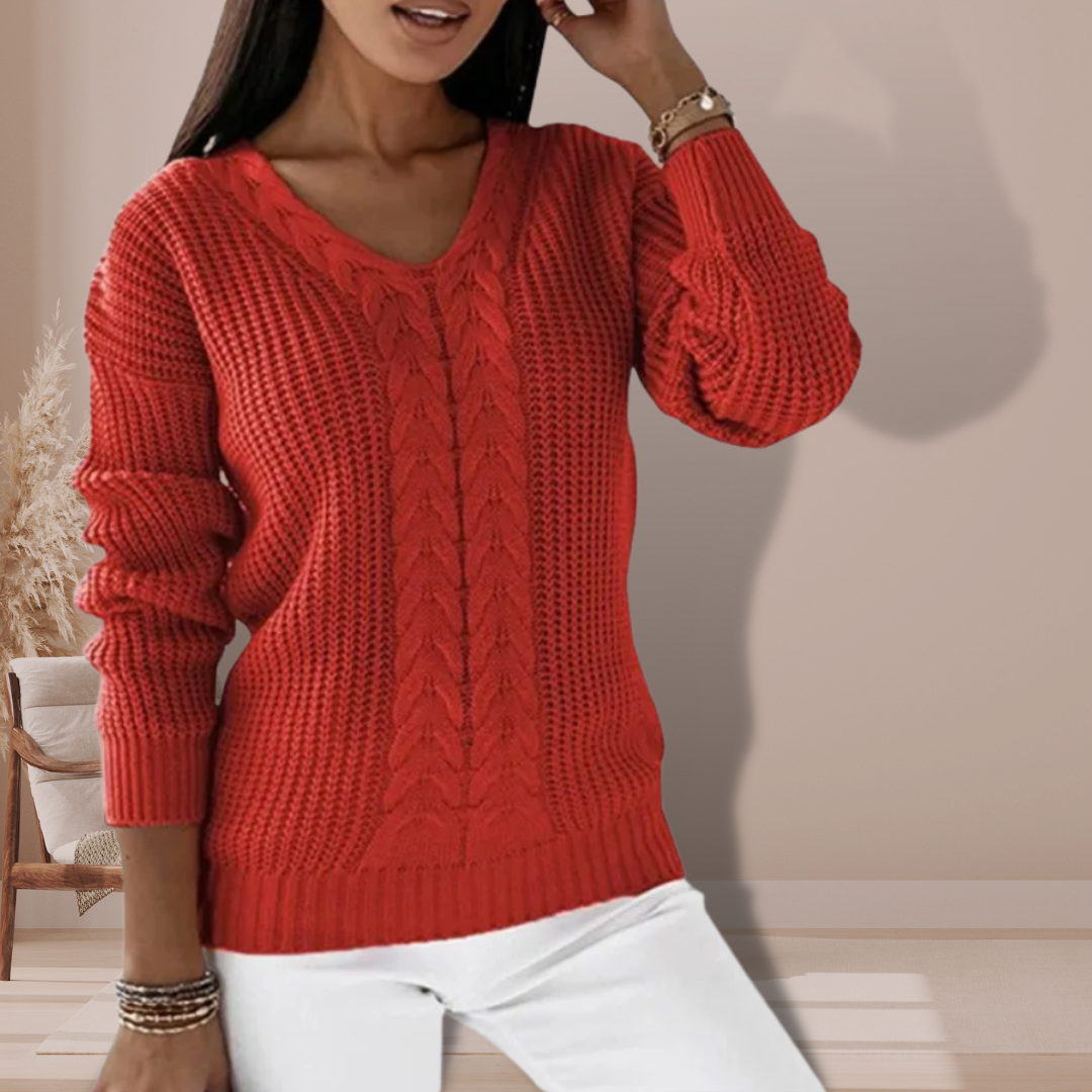 LEONA | Weicher Strickpullover