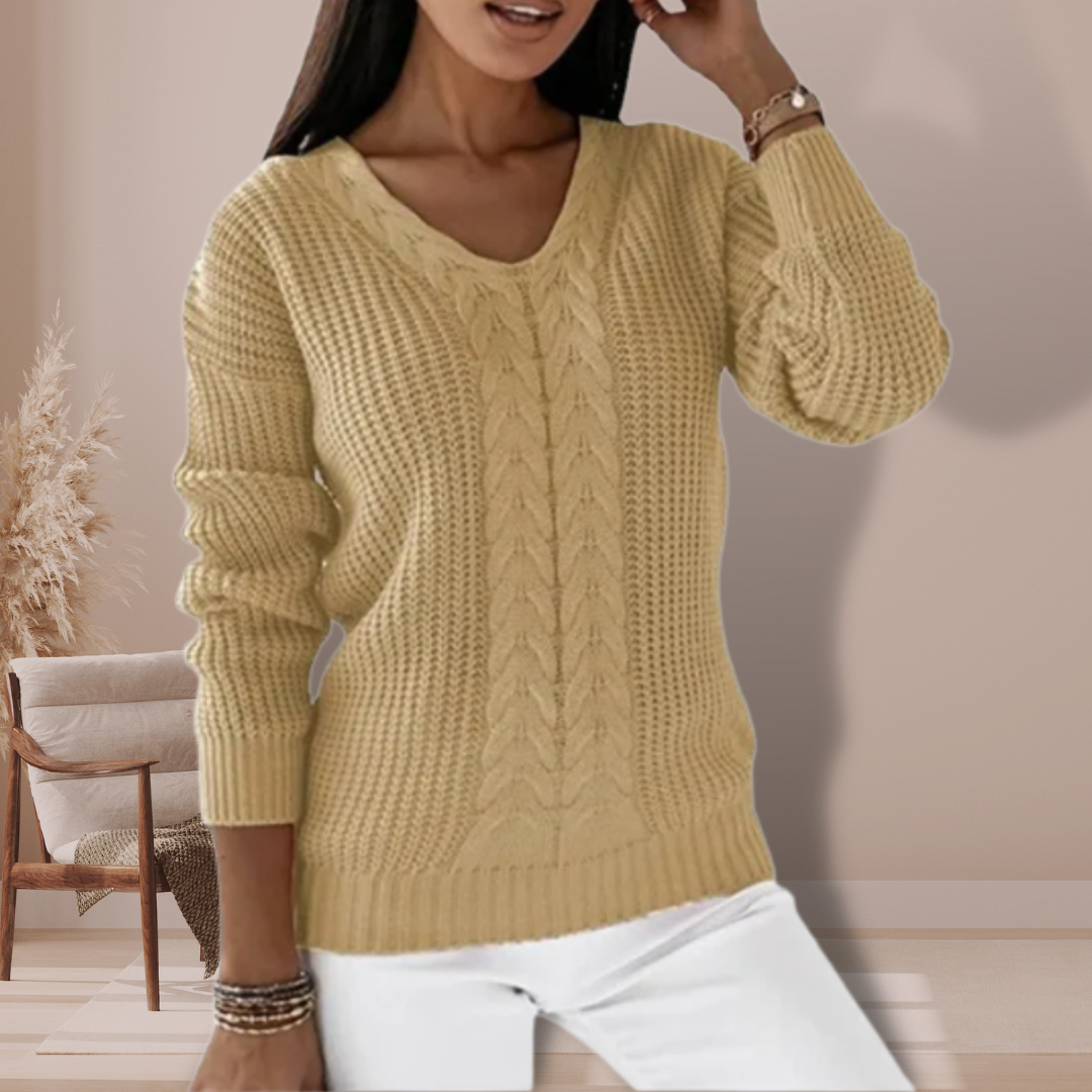LEONA | Weicher Strickpullover