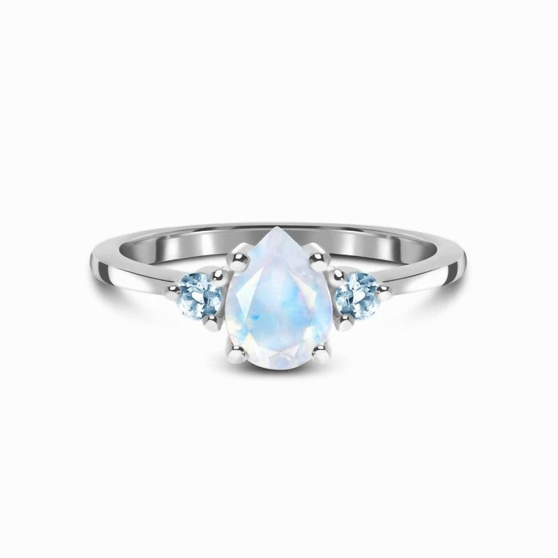 Luiza-Ring mit Mondstein