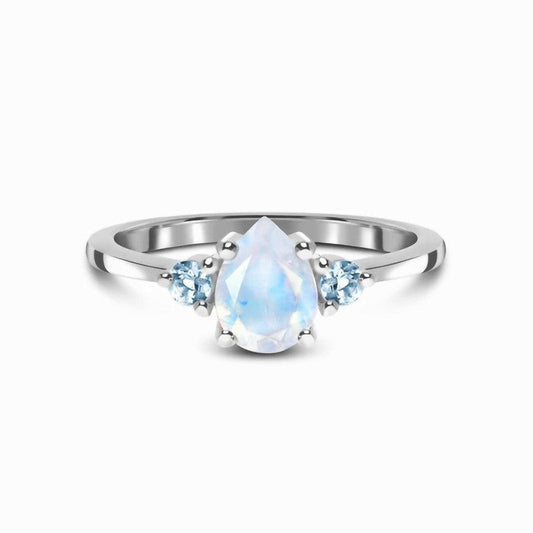 Luiza-Ring mit Mondstein