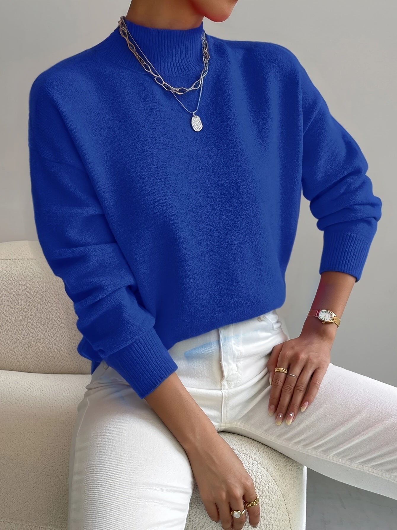 Deborah | Klassischer Rollkragenpullover