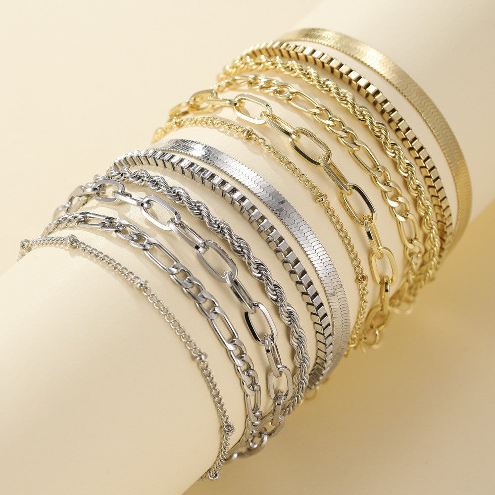 Schimmernde Mehrschichtige Armband-Sets für jeden Anlass