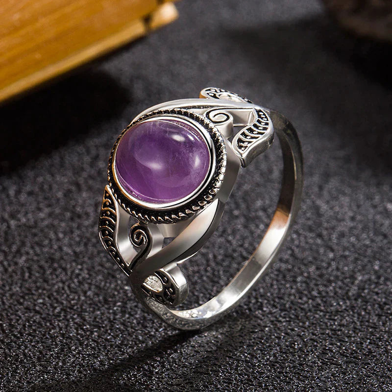Schwester-Amethyst-Ring