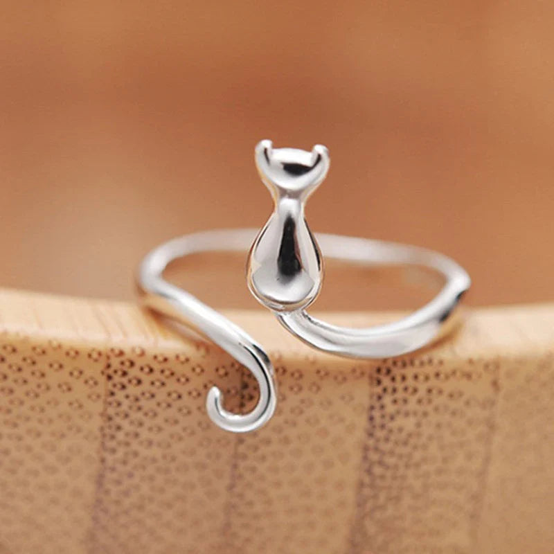 Vintage Katzenring
