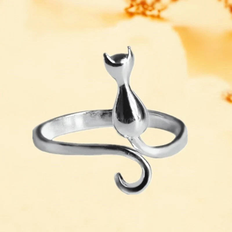 Vintage Katzenring