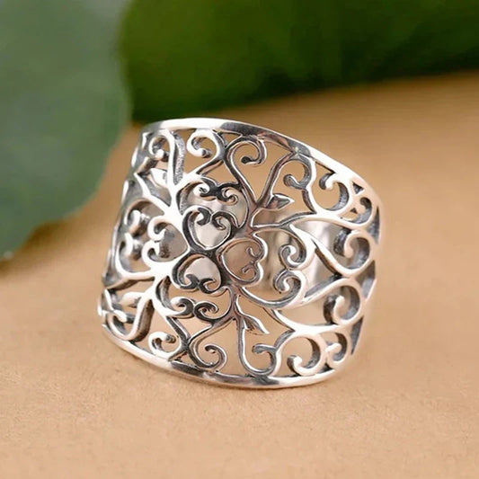 Vintage-Herz-Design-Ring