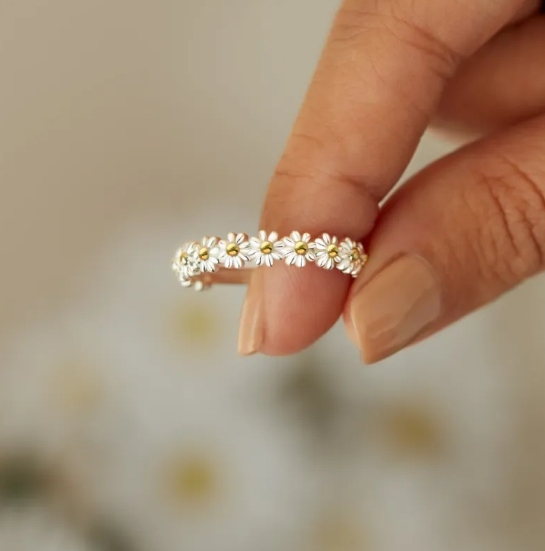 Gänseblümchen-Ring Little Daisy