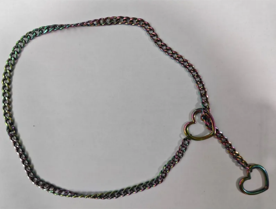 Edelstahl Herz Y-Kette Halskette Collier für Damen
