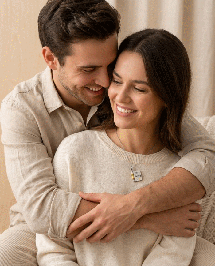 My Love Necklace | Ein Brief an meine große Liebe, den sie für immer bei sich trägt