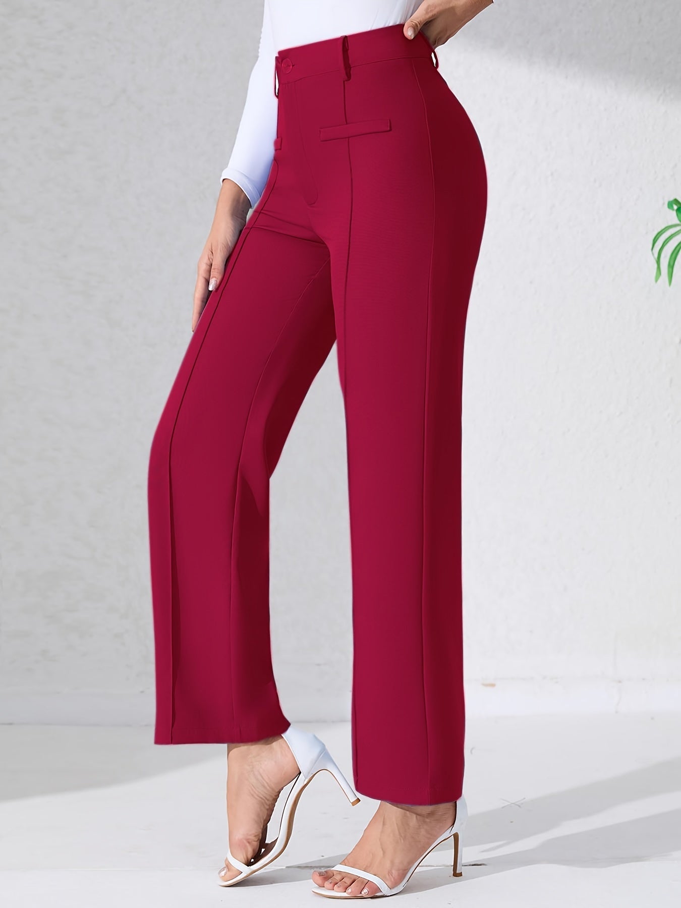 Seraphina | Weit geschnittene High Waist Hose