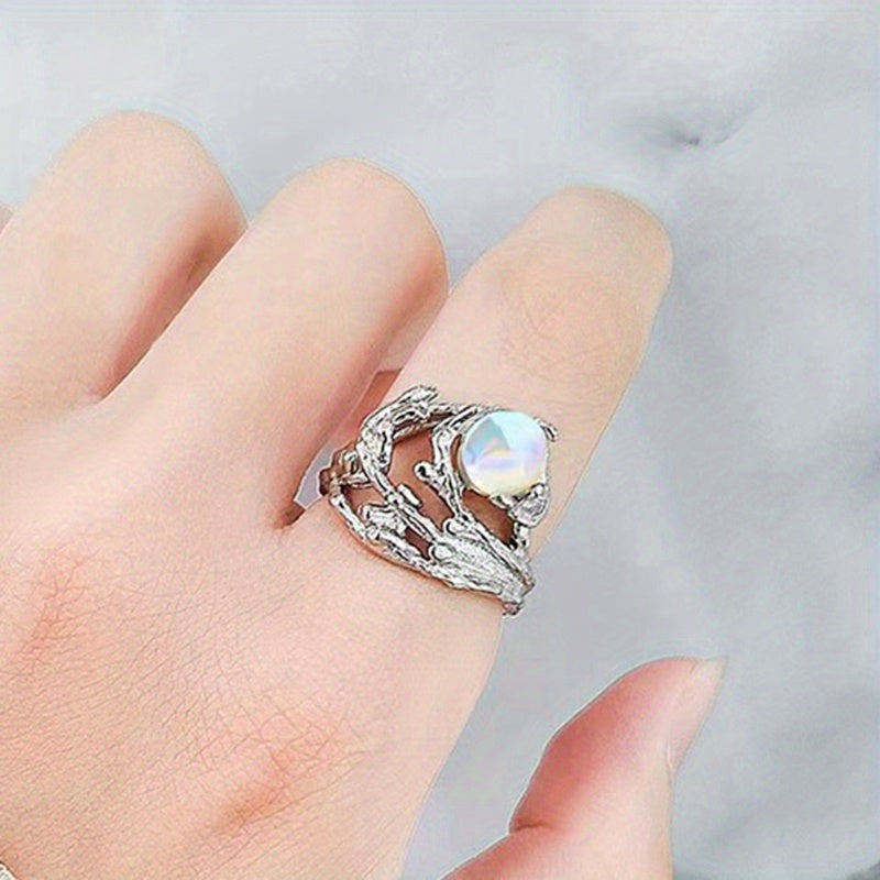 Teresa-Ring mit Mondstein